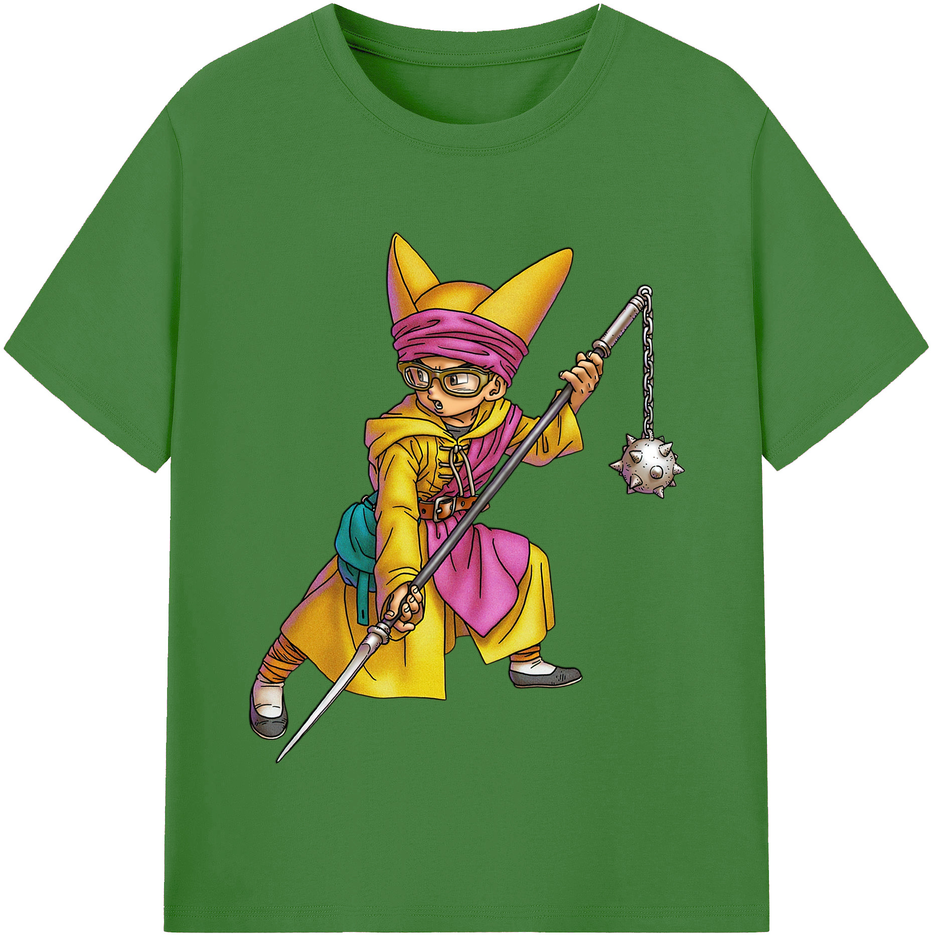 （画像用） ドラゴンクエスト Doragon Kuesuto Dragon Quest レディースカジュアルプリントTシャツ（綿100％）